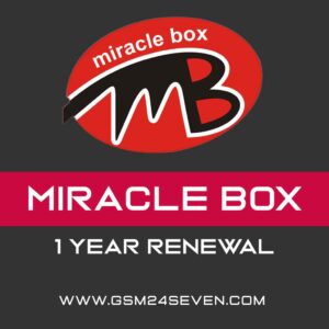 Miracle Box/Key/Thunder 1 Year Renewal