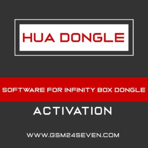 Hua Dongle software activation for Infinity-Box/Dongle