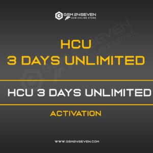 HCU 3 DAYS UNLIMITED ACTIVATION