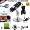 USB MICROSCOPE, 1000X ZOOM 8 LED USB 2.0 DIGITAL MINI MICROSCOPE