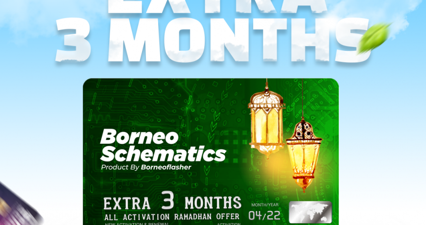 Borneo Schematics 3 months extra