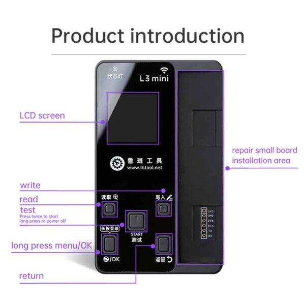 Luban L3 Mini Intelligent Repair Programmer for Phone 6-13ProMax