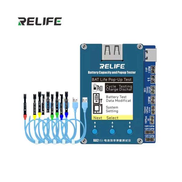 RELIFE XA2 Pro Battery Efficiency Popup Tester