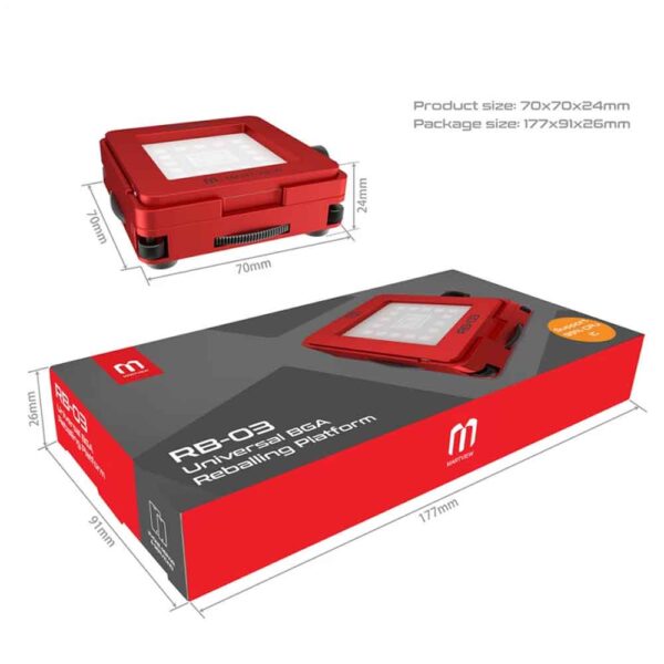 MARTVIEW RB-03 Universal BGA Reballing Stencils