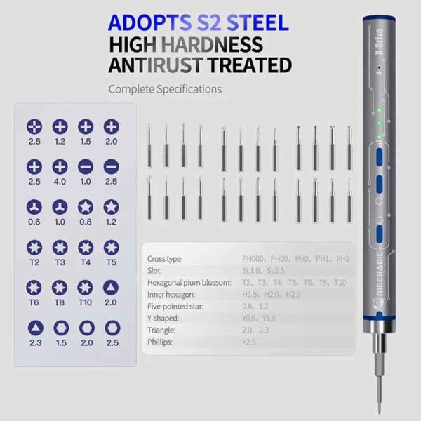Mechanic X-Drive Electric Screwdriver
