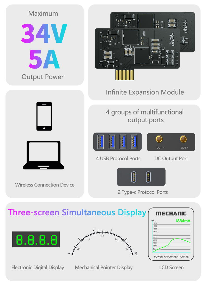 Mechanic Thor Power Intelligent IoT Programming Power Supply