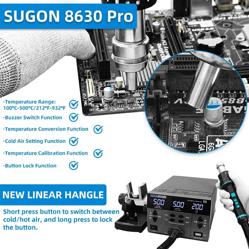 SUGON 8630 Pro SMD Rework Station